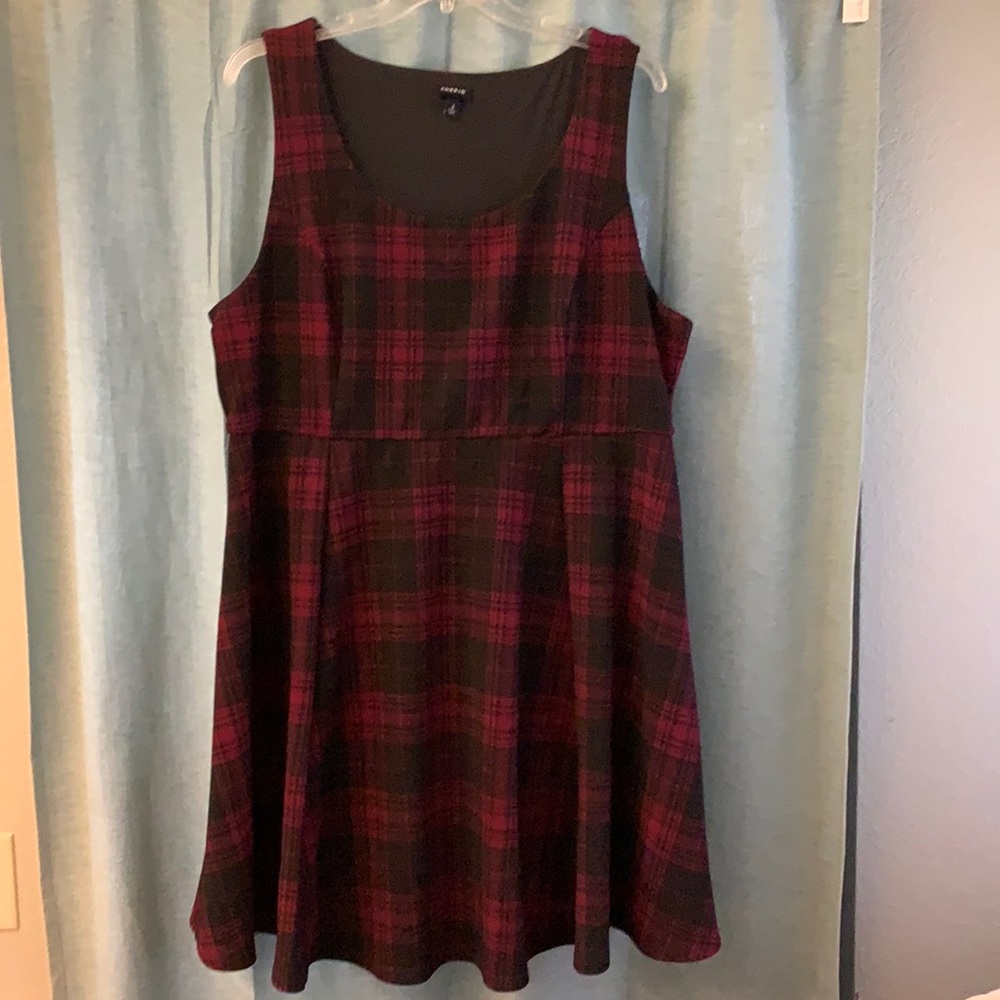 Plaid Skater Dress